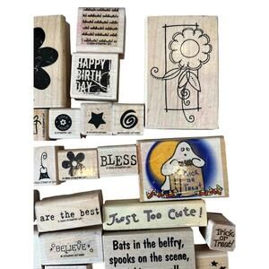 Rubber Stamps Craft Bulk Misc Theme